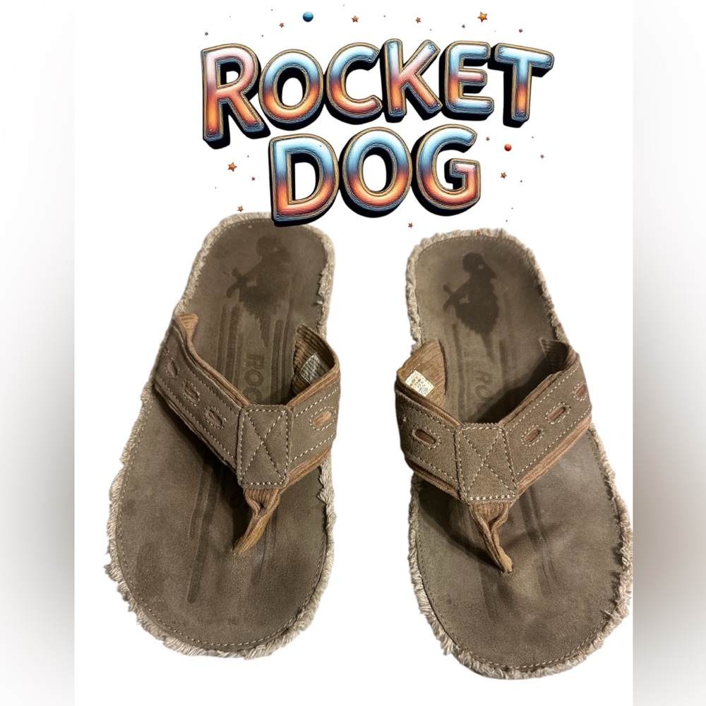 Rocket Dog Brown Flip Flops
